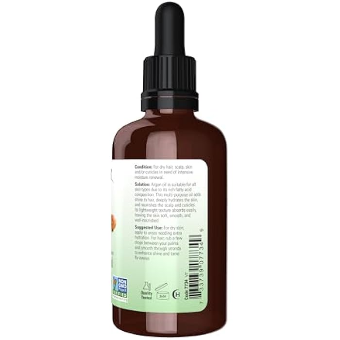 NOW NF Olejek Arganowy Pack of 1 x 59 ml - Image 2